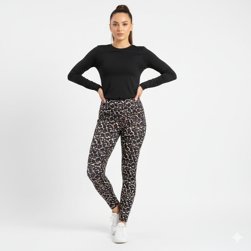 Corelo High-Rise women's Leggings animal print size S